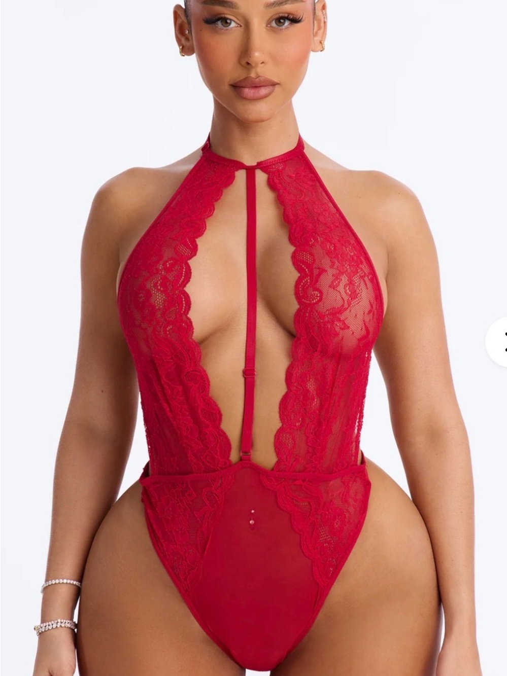 NWT Fashion Nova Dreaming In Love Lace Teddy